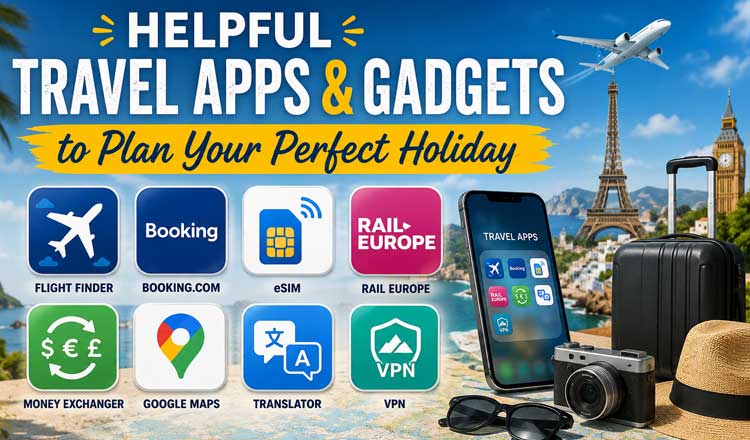 Helpful Travel Apps & Gadgets to Plan Your Perfect Holiday